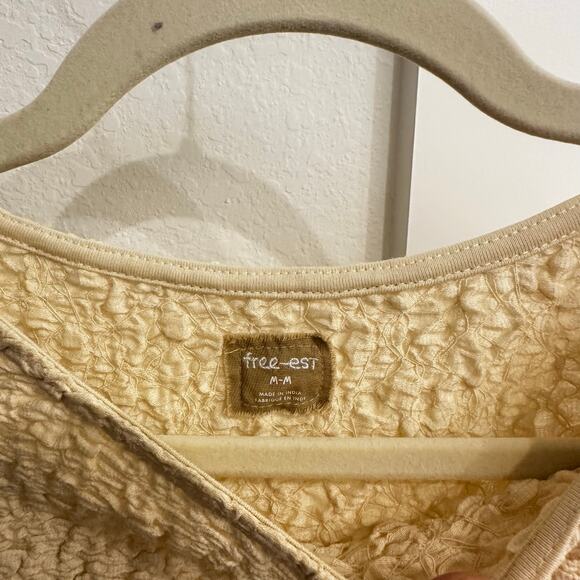 NWT Free People Sterling Maxi Dress in Summer Sand Size Medium - Picture 5 of 7